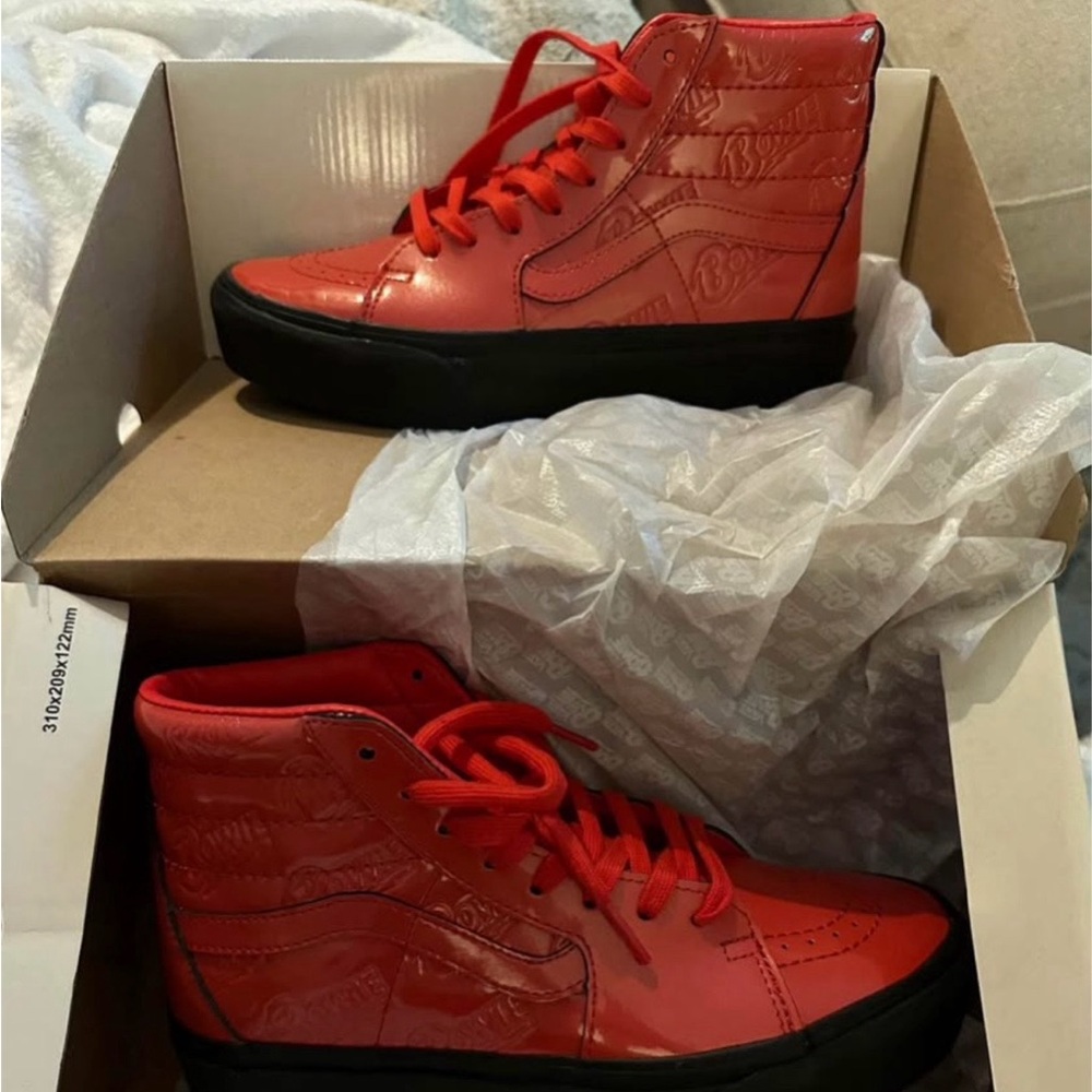 NIB Vans x David Bowie Platform Sk8-Hi